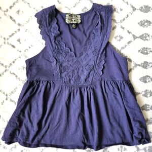 James Coviello Navy Tank Sz M